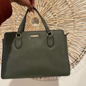 Dark green Kate Spade bag